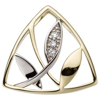 anhaenger-585-gelbgold-weissgold-bicolor-3-diamanten-brillanten-003ct-5704793-1.jpg