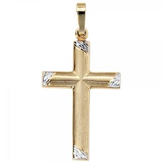 anhaenger-kreuz-333-gelbgold-bicolor-mattiert-2437553-1.jpg