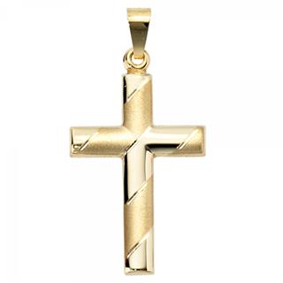 anhaenger-kreuz-333-gold-gelbgold-mattiert-diamantiert-goldkreuz-2442058-1.jpg