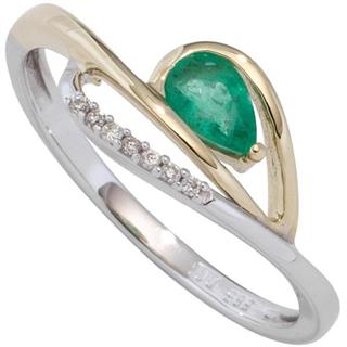 damen-ring-585-weissgold-gelbgold-bicolor-1-smaragd-gruen-7-diamanten-brillanten-5909384-1.jpg