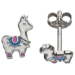 kinder-ohrstecker-lama-bunt-925-sterling-silber-ohrringe-kinderohrringe-5863905-1.jpg