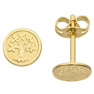 ohrstecker-baum-lebensbaum-333-gold-gelbgold-mattiert-ohrringe-5704730-1.jpg