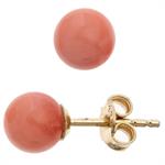 ohrstecker-kugel-333-gold-gelbgold-2-korallen-rosa-rose-ohrringe-goldohrstecker-5703315-1.jpg