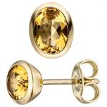 ohrstecker-oval-585-gold-gelbgold-2-citrine-gelb-ohrringe-2440647-1.jpg